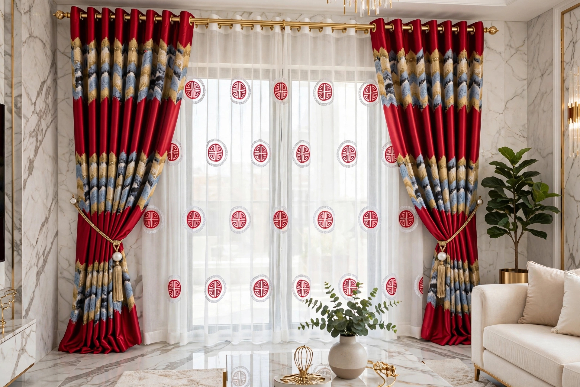 Curtain  high quality — vue 1